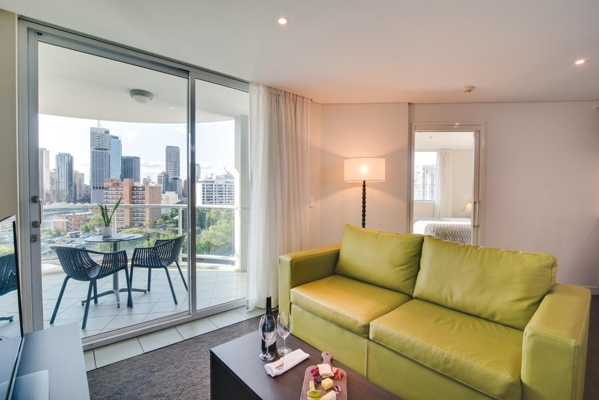 The Point Brisbane Hotel Dış mekan fotoğraf Living room
